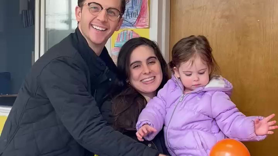 Their daughter has best friends!